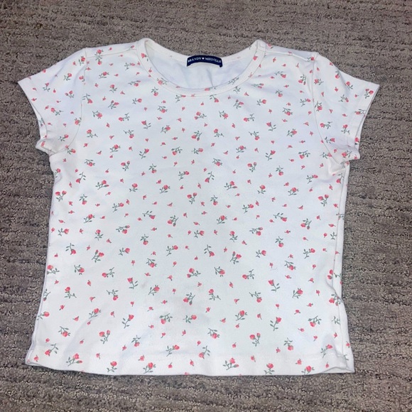 Brandy Melville Rose Shirt - Picture 1 of 2